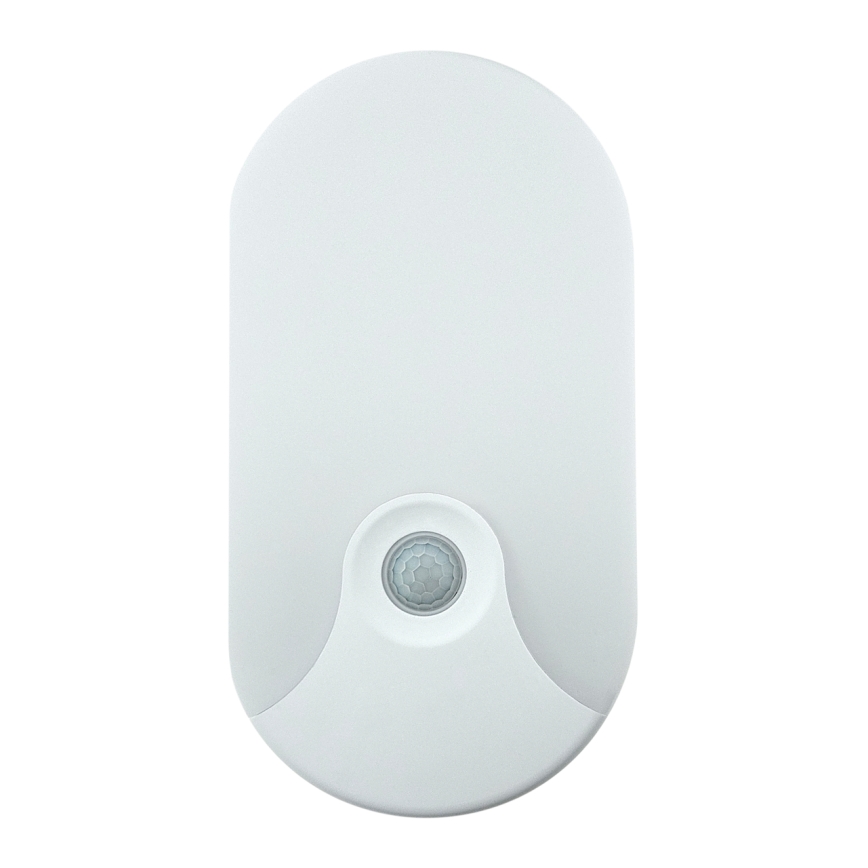 LED Venkovní nástěnné svítidlo se senzorem pohybu LED/18W/230V IP44 bílá