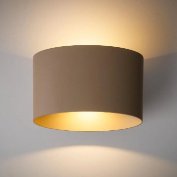 LED Venkovní nástěnné svítidlo VERTO LED/5W/230V IP54 béžová