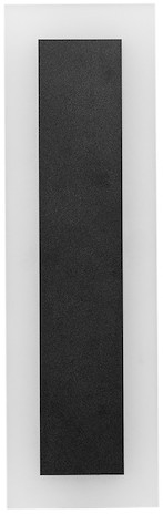 LED Venkovní nástěnné svítidlo WOW LED/10W/230V 3000/4000/6500K 30 cm IP54 černá