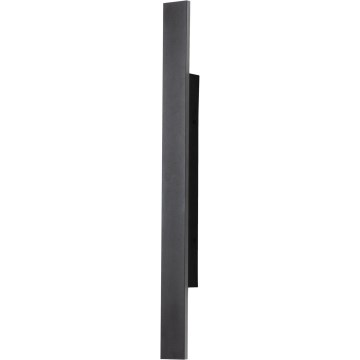 LED Venkovní nástěnné svítidlo WOW LED/11W/230V 3000/4000/6000K 60 cm IP54 černá