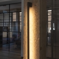LED Venkovní nástěnné svítidlo YALTE LED/10W/230V 4000K IP54 černá