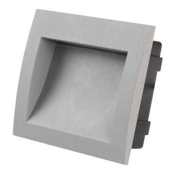 LED Venkovní orientační vestavné svítidlo BUILT-IN 1xLED/3W teplá bílá IP65