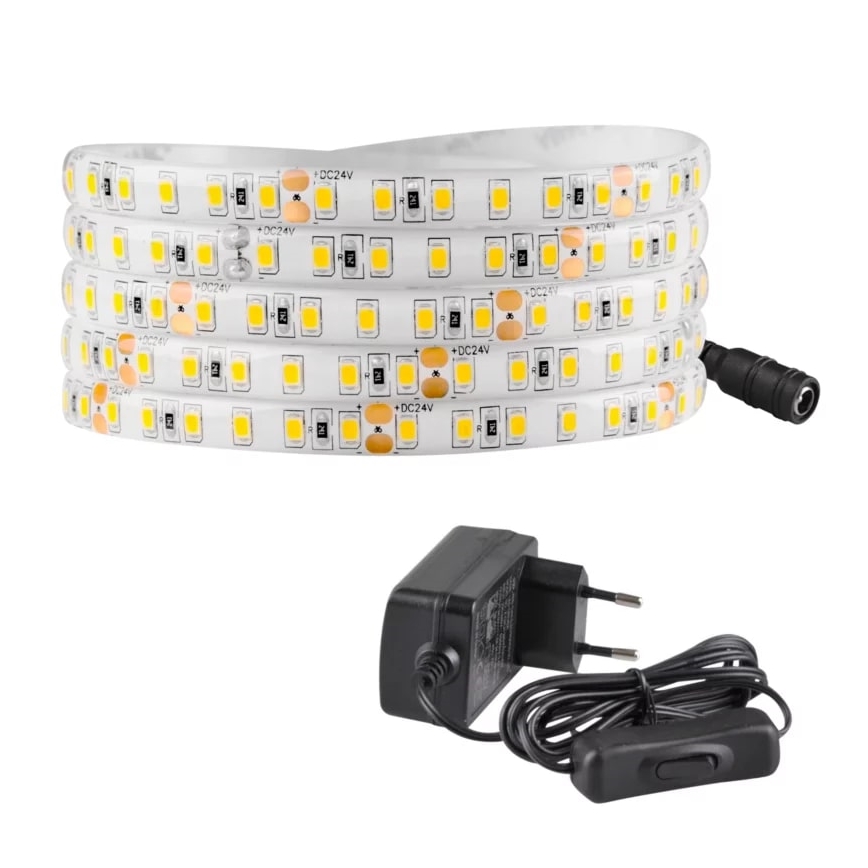 LED Venkovní pásek 3m LED/23W/24V/230V 4000K IP65