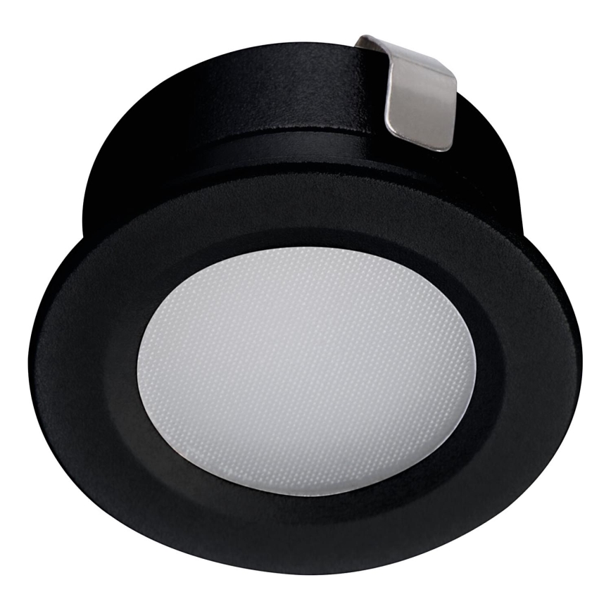 LED Venkovní podhledové svítidlo IMBER LED/1W/12V 4000K pr. 3 cm 30 lm IP65 černá