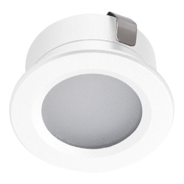 LED Venkovní podhledové svítidlo IMBER LED/1W/12V 4000K pr. 3 cm 40 lm IP65 bílá