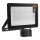 LED Venkovní reflektor LED/100W/230V 4500K IP65 černá
