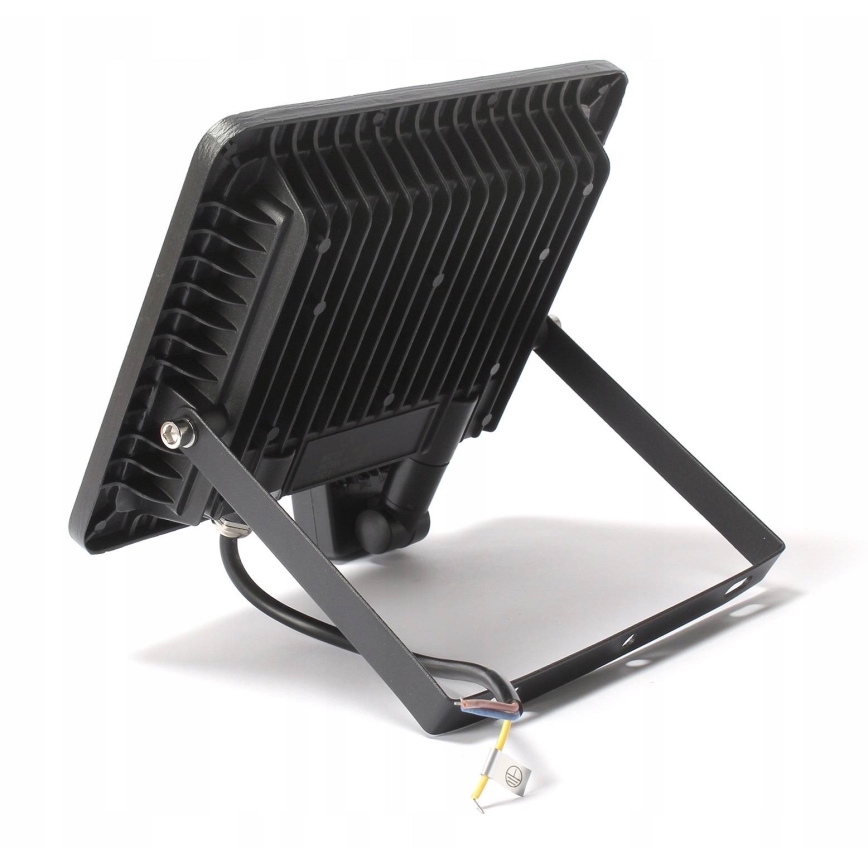 LED Venkovní reflektor se senzorem pohybu a soumraku LED/100W/230V 4500K IP65 černá