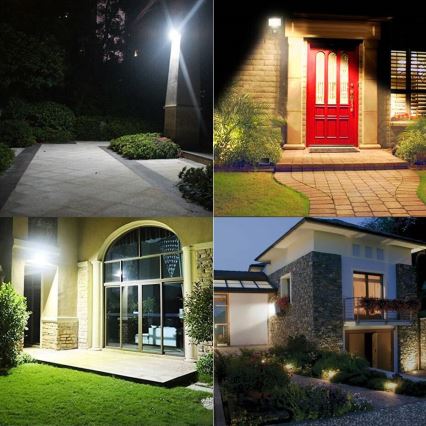 LED Venkovní reflektor LED/150W/230V 4500K IP65 černá