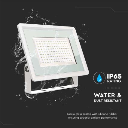 LED Venkovní reflektor LED/200W/230V 4000K IP65 bílá