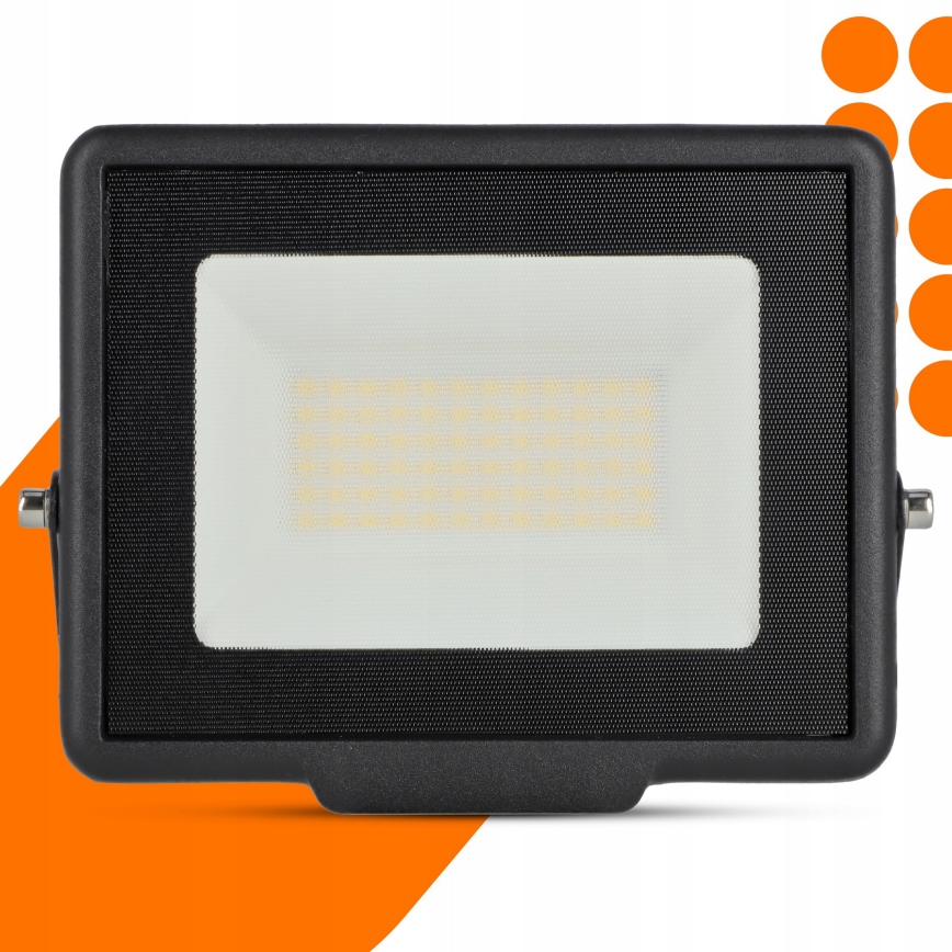 LED Venkovní reflektor LED/50W/230V 4500K IP65 černá