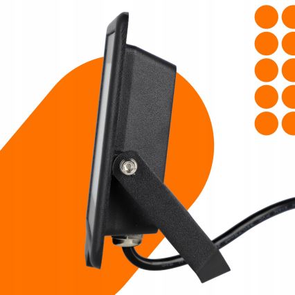 LED Venkovní reflektor LED/50W/230V 4500K IP65 černá