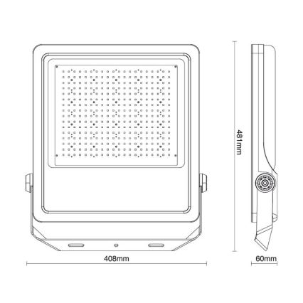 LED Venkovní reflektor PROFI PLUS LED/300W/230V 5000K IP66