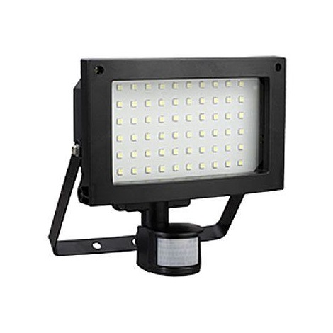 LED Venkovní reflektor s PIR čidlem T275 60xLED SMD/12W IP44