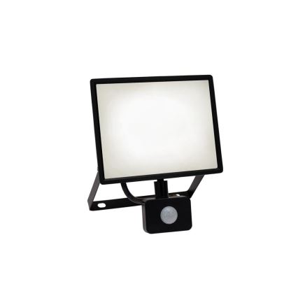 LED Venkovní reflektor se senzorem NOCTIS LUX 3 LED/50W/230V 4000K IP44 černá