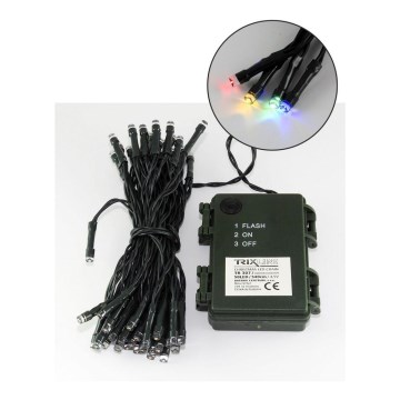 LED  venkovní řetěz 10,8m 100xLED/2 funkce 10,8m IP44 multicolor