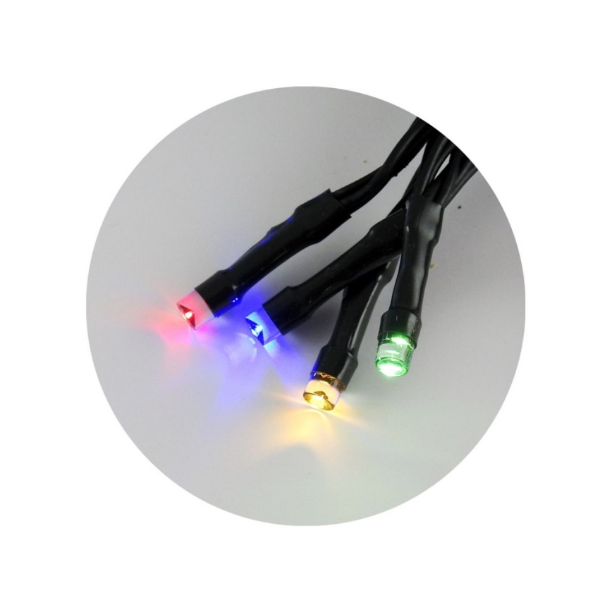 LED  venkovní řetěz 10,8m 100xLED/2 funkce 10,8m IP44 multicolor