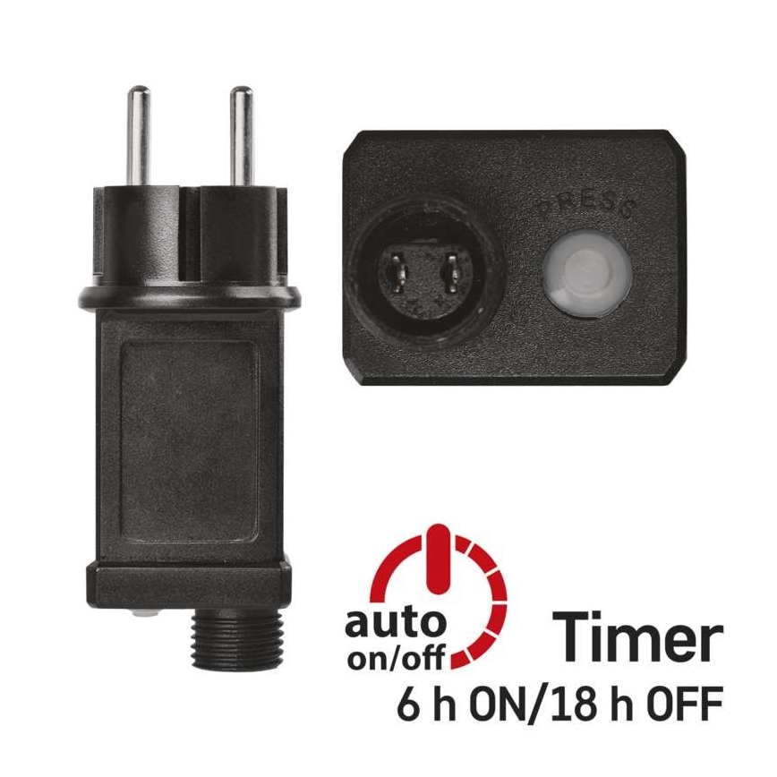 LED  venkovní řetěz 100xLED/15m IP44 teplá bílá