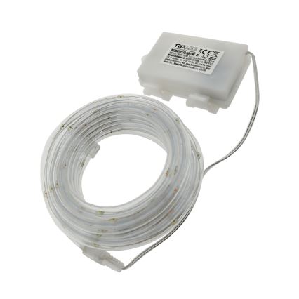 LED  venkovní řetěz 100xLED/3xAA 5,45 m IP44 multicolor