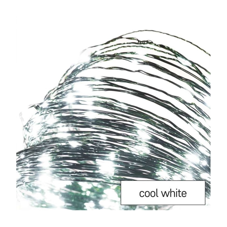 LED  venkovní řetěz 150xLED/20m IP44 studená bílá