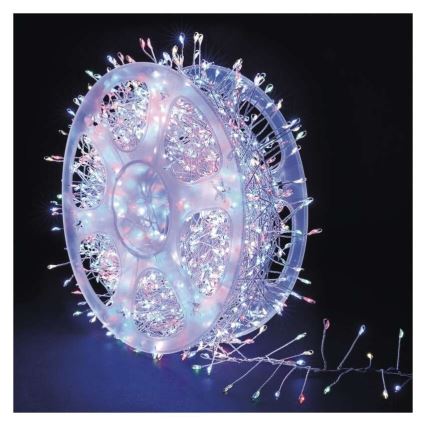 LED Venkovní řetěz 1920xLED/8 funkcí 19,2m IP44 multicolor