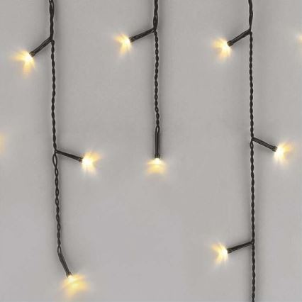 LED  venkovní řetěz 200xLED/8 módů 8,6m IP44 teplá bílá