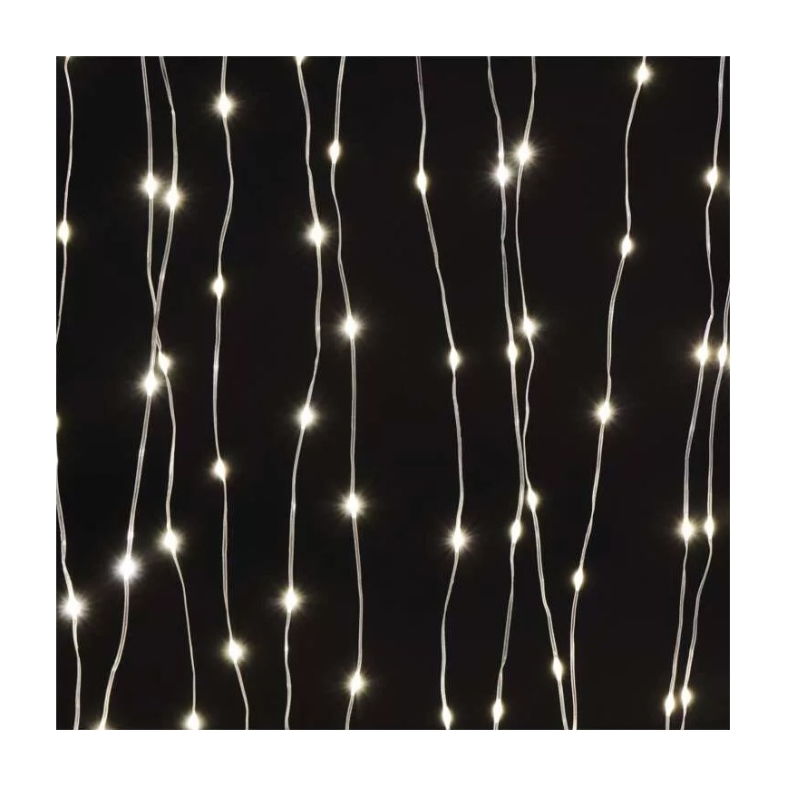 LED Venkovní  řetěz 240xLED/8 funkcí 6,7 m IP44 teplá bílá