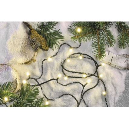 LED  venkovní řetěz 240xLED/8 módů 29m IP44 teplá bílá