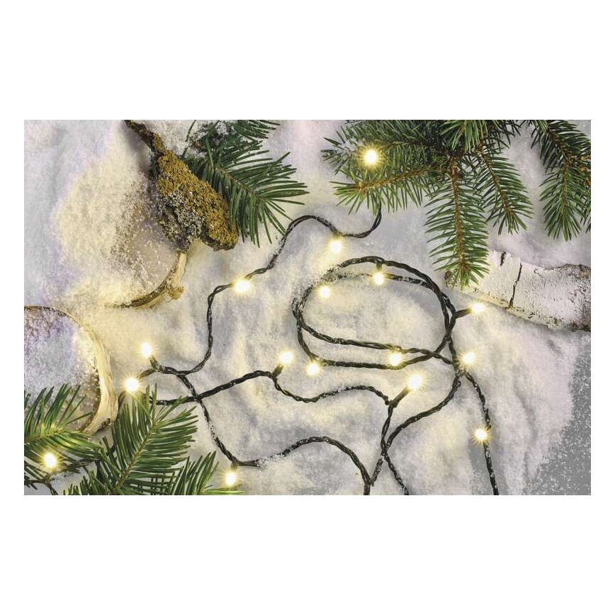 LED  venkovní řetěz 240xLED/8 módů 29m IP44 teplá bílá