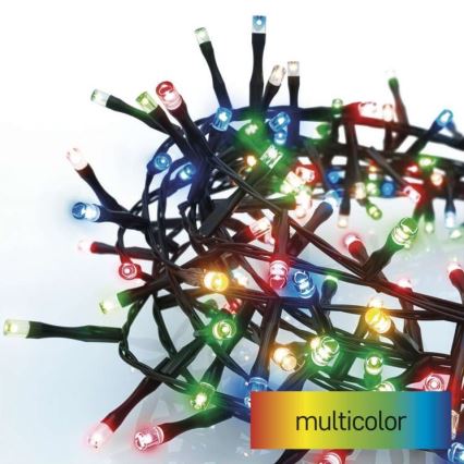 LED  venkovní řetěz 300xLED/11m IP44 multicolor