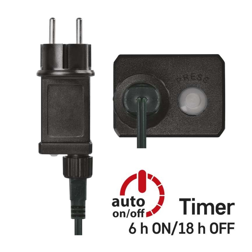 LED  venkovní řetěz 400xLED/13m IP44 teplá bílá