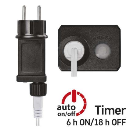 LED  venkovní řetěz 40xLED/9m IP44 modrá