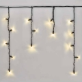 LED Venkovní řetěz 50xLED/3x0,4m IP44 teplá bílá