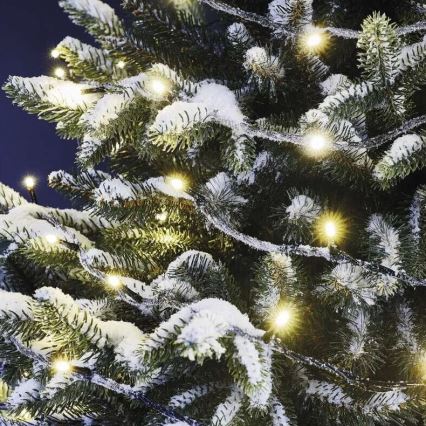LED Venkovní  řetěz 50xLED/5m IP44 teplá bílá