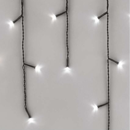 LED  venkovní řetěz 600xLED/8 módů 15m IP44 studená bílá