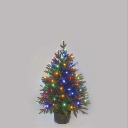 LED  venkovní řetěz 80xLED/13m IP44 multicolor