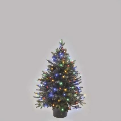 LED Venkovní  řetěz 80xLED/8 funkcí 13m multicolor IP44