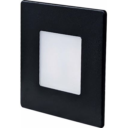 LED Venkovní schodišťové svítidlo LED/1,7W/230V IP54 černá