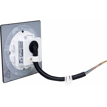 LED Venkovní schodišťové svítidlo LED/1,7W/230V IP54 černá
