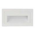 LED Venkovní schodišťové svítidlo LED/3W/230V 3000K IP65 bílá