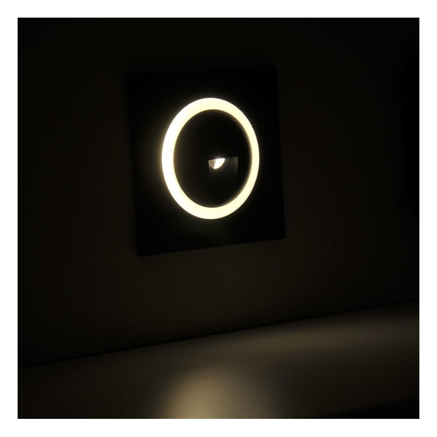 LED Venkovní schodišťové svítidlo Q2 LED/3W/230V IP44