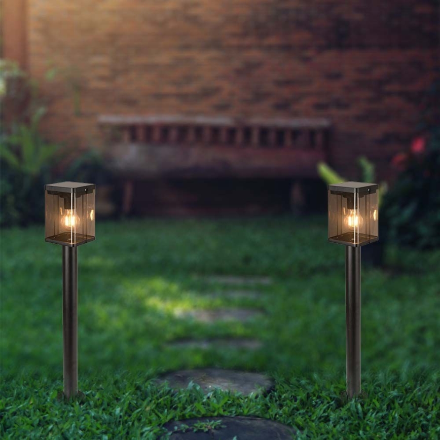LED Venkovní solární lampa se senzorem LED/2,5W/3,7V 3000K IP54 černá