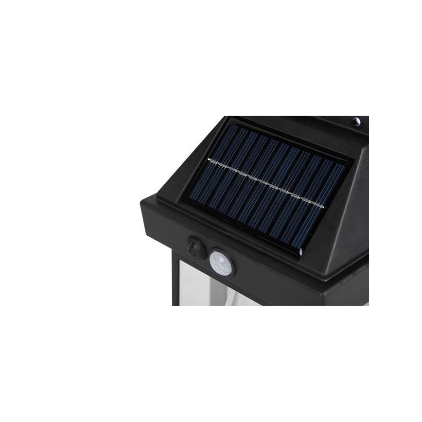 LED Venkovní solární nástěnné svítidlo se senzorem LED/1W/230V 1200 mAh IP65