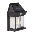 LED Venkovní solární nástěnné svítidlo se senzorem LED/1W/3,7V 1200 mAh IP65