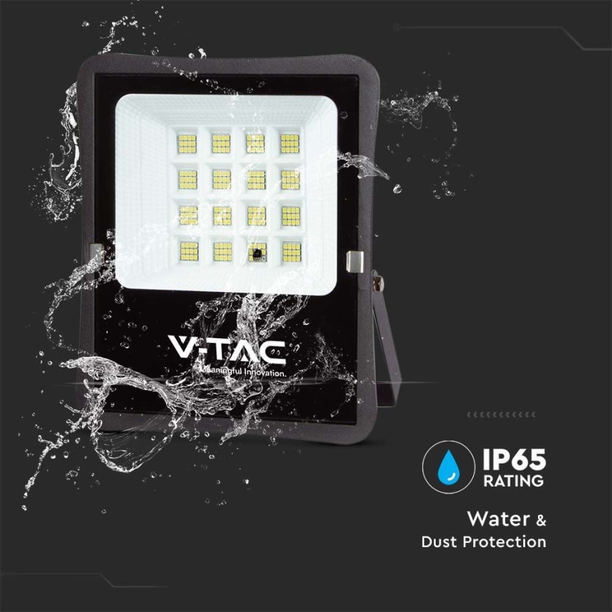 LED Venkovní solární reflektor LED/12W/3,2V 6400K IP65 10000 mAh + dálkové ovládání