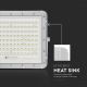 LED Venkovní solární reflektor LED/20W/3,2V 6400K bílá IP65 + dálkové ovládání
