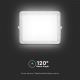 LED Venkovní solární reflektor LED/20W/3,2V 6400K bílá IP65 + dálkové ovládání