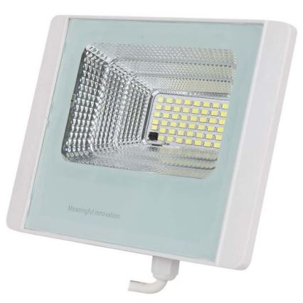 LED Venkovní solární reflektor LED/20W/3,2V IP65 4000K 20000 mAh + dálkové ovládání