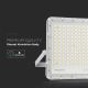 LED Venkovní solární reflektor LED/30W/3,2V 6400K bílá IP65 + dálkové ovládání