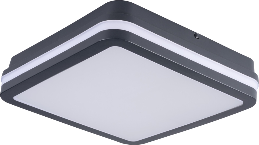 LED Venkovní stropní svítidlo BENO LED/24/30W/230V 3000/3500/4000K IP65 antracit hranatý
