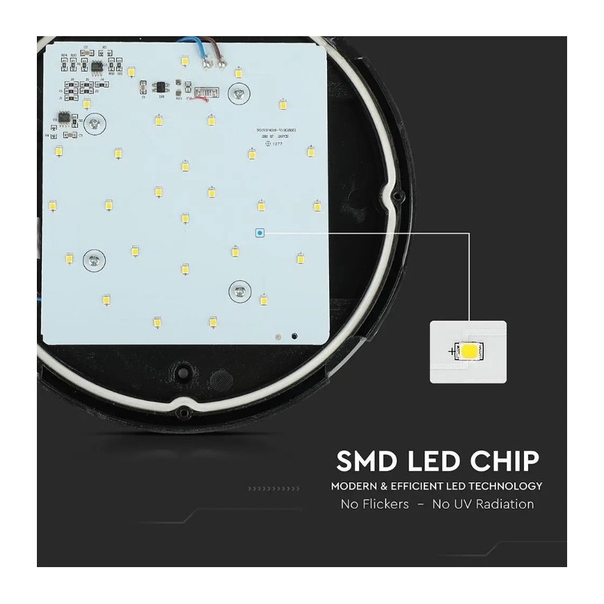 LED Venkovní stropní svítidlo LED/12W/230V IP54